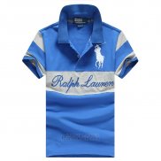 Ralph Lauren Homme Pony Polo Bleu