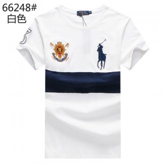 Ralph Lauren Homme Polo 66248 T-shirt Blanc