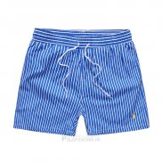 Ralph Lauren Homme Shorts Lacing Mesh Polo Bleu1