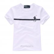 Ralph Lauren Enfant Mesh Polo T-shirt Blanc
