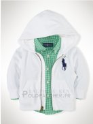 Ralph Lauren Enfant Sweatshirts Pony Polo Blanc Bleu Acier