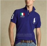 Ralph Lauren Homme Flag Polo Italy Bleu