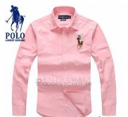 Ralph Lauren Homme Largo Chemise Pony Polo Rosa