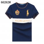 Ralph Lauren Homme Pony Polo 66262 Courte T-Shirt Sombre Bleu