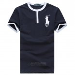 Ralph Lauren Homme T-shirt Pony Polo Bleu Acier3