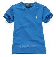 Ralph Lauren Enfant Mesh Polo T-shirt Bleu