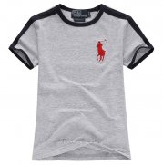 Ralph Lauren Enfant Pony Polo T-shirt Gris2