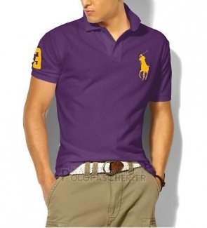 Ralph Lauren Homme Classic Fit Pony Polo Or Logo Volet
