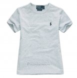 Ralph Lauren Enfant Mesh Polo T-shirt Gris