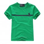 Ralph Lauren Enfant Mesh Polo T-shirt Vert