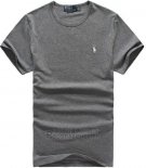 Ralph Lauren Homme Mesh Polo T-shirt Fonce Gris