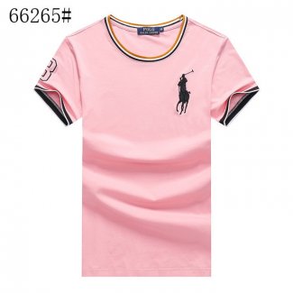 Ralph Lauren Homme Pony Polo 66265 Courte T-Shirt Rose