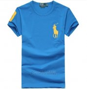 Ralph Lauren Homme Pony Polo T-shirt Bleu