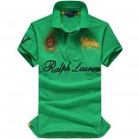 Ralph Lauren Homme Match Polo Vert