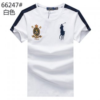 Ralph Lauren Homme Polo 66247 T-shirt Blanc