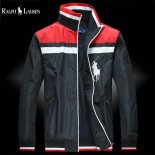 Ralph Lauren Homme Polo Vestes Full Zip Noir Rouge