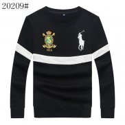 Ralph Lauren Homme Pony Polo 20209 Longue T-Shirt Noir