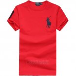Ralph Lauren Homme Pony Polo T-shirt Rouge