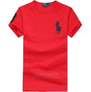 Ralph Lauren Homme Pony Polo T-shirt Rouge