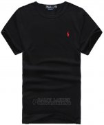 Ralph Lauren Homme Mesh Polo T-shirt Noir