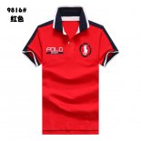 Ralph Lauren Homme Polo Sport 9816 Pony Polo Rouge