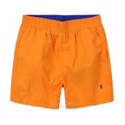 Ralph Lauren Homme Shorts Mesh Polo Orange
