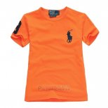 Ralph Lauren Enfant Pony Polo T-shirt Orange