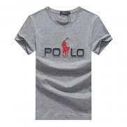 Ralph Lauren Homme Polo 388 Courte T-Shirt Gris