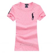 Ralph Lauren Femme Pony Polo T-shirt Rosa2