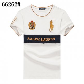 Ralph Lauren Homme Pony Polo 66262 Courte T-Shirt Blanc