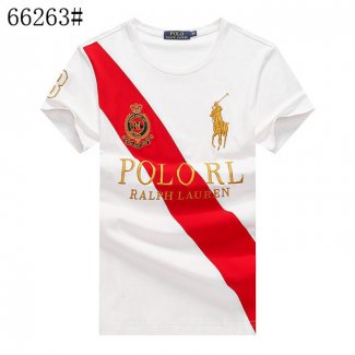 Ralph Lauren Homme Pony Polo 66263 Courte T-Shirt Blanc