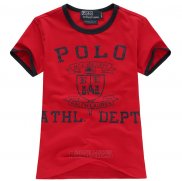 Ralph Lauren Enfant T-shirt Athl Dept Rouge