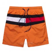 Ralph Lauren Homme Shorts Lacing Stripe Orange