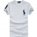 Ralph Lauren Homme Pony Polo T-shirt Gris