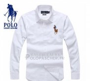 Ralph Lauren Homme Largo Chemise Pony Polo Blanc