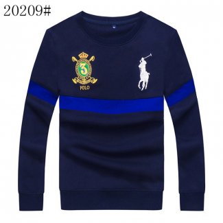 Ralph Lauren Homme Pony Polo 20209 Longue T-Shirt Sombre Bleu