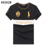 Ralph Lauren Homme Pony Polo 66262 Courte T-Shirt Noir