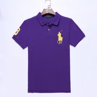 Ralph Lauren Homme Pony Polo Violet Or