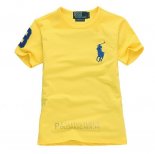 Ralph Lauren Enfant Pony Polo T-shirt Jaune