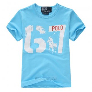 Ralph Lauren Enfant T-shirt 67 Bleu