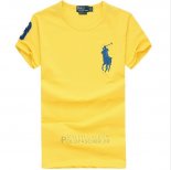 Ralph Lauren Homme Pony Polo T-shirt Jaune