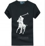 Ralph Lauren Homme T-shirt Pony Polo Noir