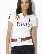 Ralph Lauren Femme City Polo Paris Blanc
