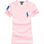 Ralph Lauren Femme Pony Polo T-shirt Rosa