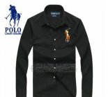 Ralph Lauren Homme Largo Chemise Pony Polo Noir