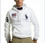 Ralph Lauren Homme Sweatshirts Pony Polo Usa Blanc
