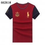 Ralph Lauren Homme Pony Polo 66261 Courte T-Shirt Rouge