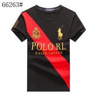 Ralph Lauren Homme Pony Polo 66263 Courte T-Shirt Noir