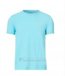 Ralph Lauren Homme T-Shirt Round Neck Azur