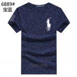 Ralph Lauren Homme T-shirt Pony Polo Bleu Acier